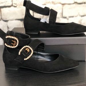 Eloquii pearl accent flats